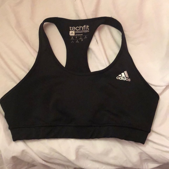 adidas Other - Worn / Used Black Adidas Sports Bra